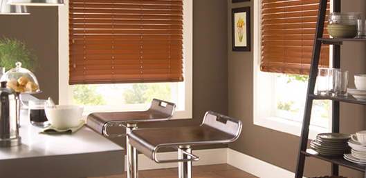 Faux Wood Horizontal Blinds