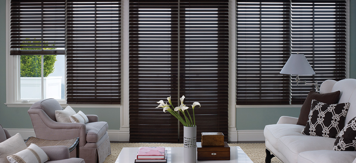 Faux Wood Horizontal Blinds